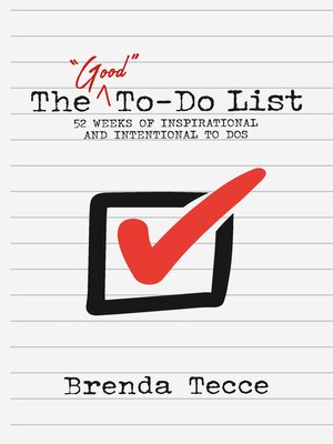 cover image of The "Good" To-Do List
